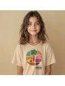 Camiseta infantil natural